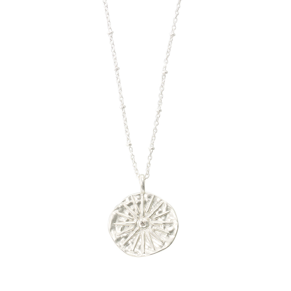 Sunburst Pendant 18" Necklace