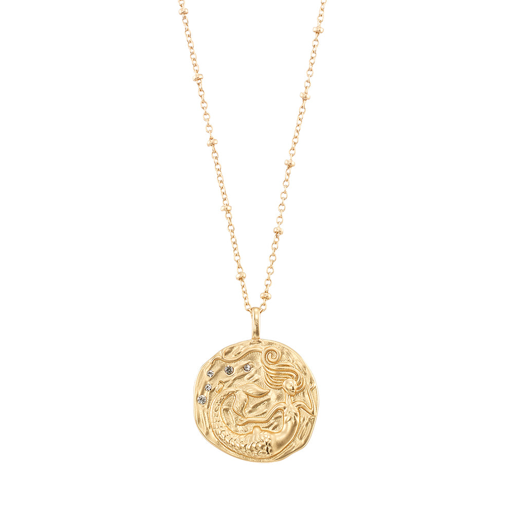 Mermaid Pendant 18″ Necklace