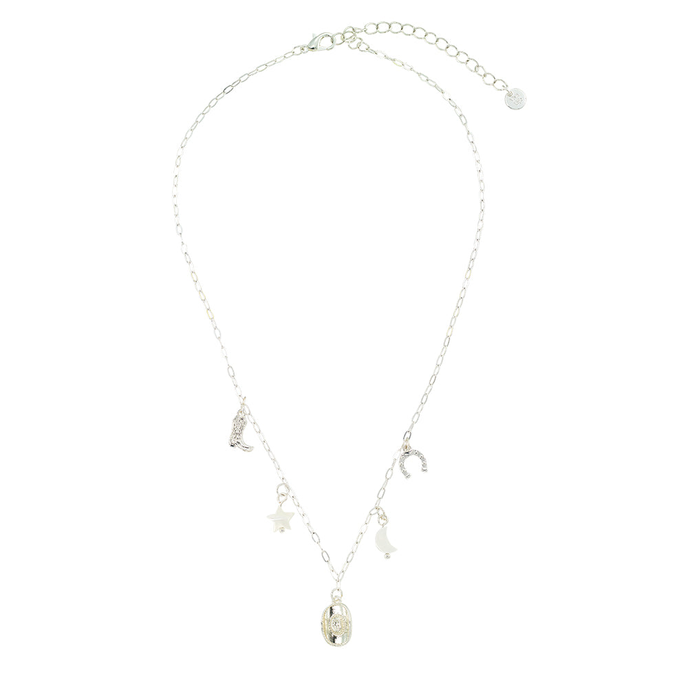 Mix Cowgirl Charm 16'' Necklace