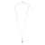 Crystal Sardine and Pearl 16" Necklace
