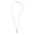 Crystal Sardine and Pearl 16" Necklace