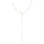 Adjustable Long Bead Y-Chain Necklace