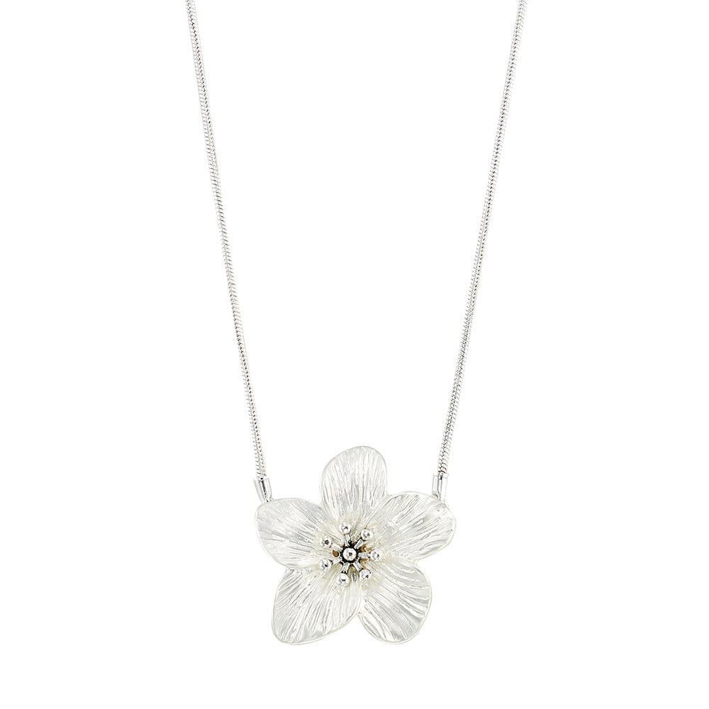 Hibiscus Statement 16" Necklace