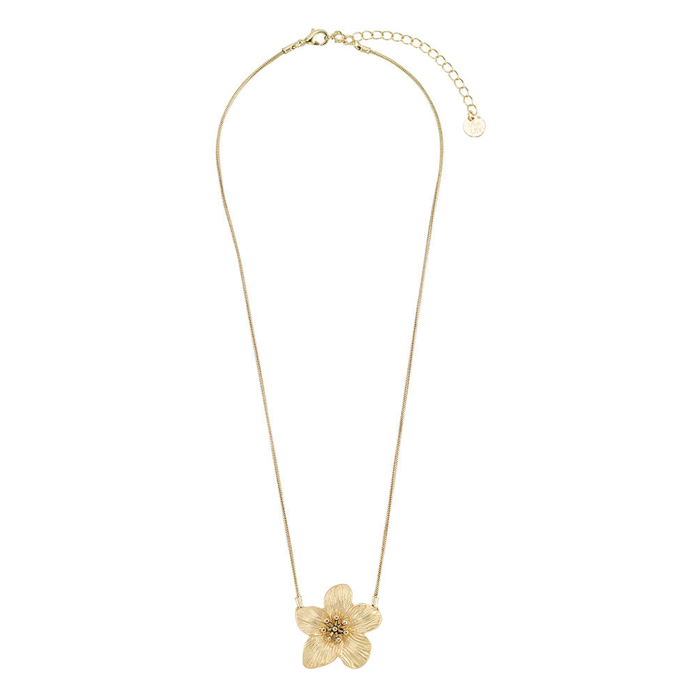 Hibiscus Statemnt 16&quot; Necklace