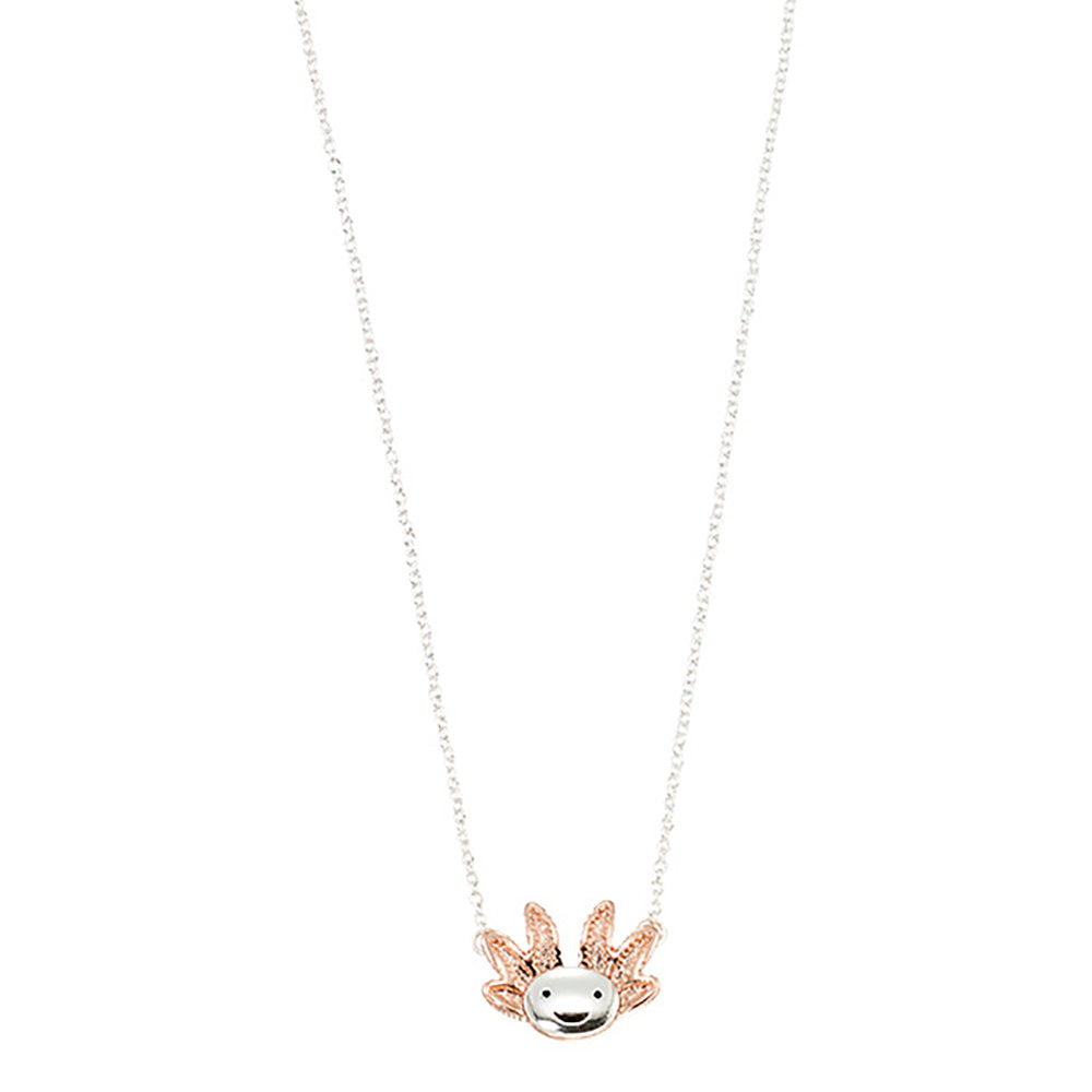 Two-Toned Axolotl 16" Necklace