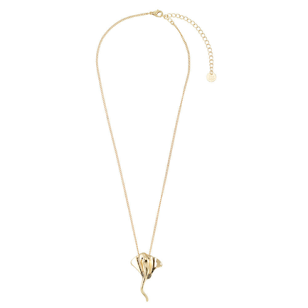 Large Manta Ray 16&quot; Necklace