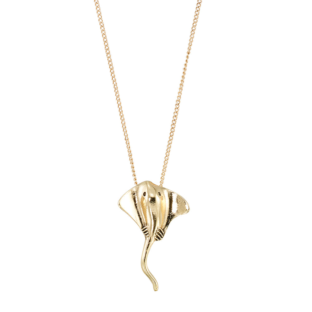 Large Manta Ray 16" Necklace