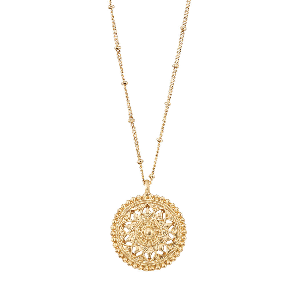 Mandala Pendant 16" Necklace
