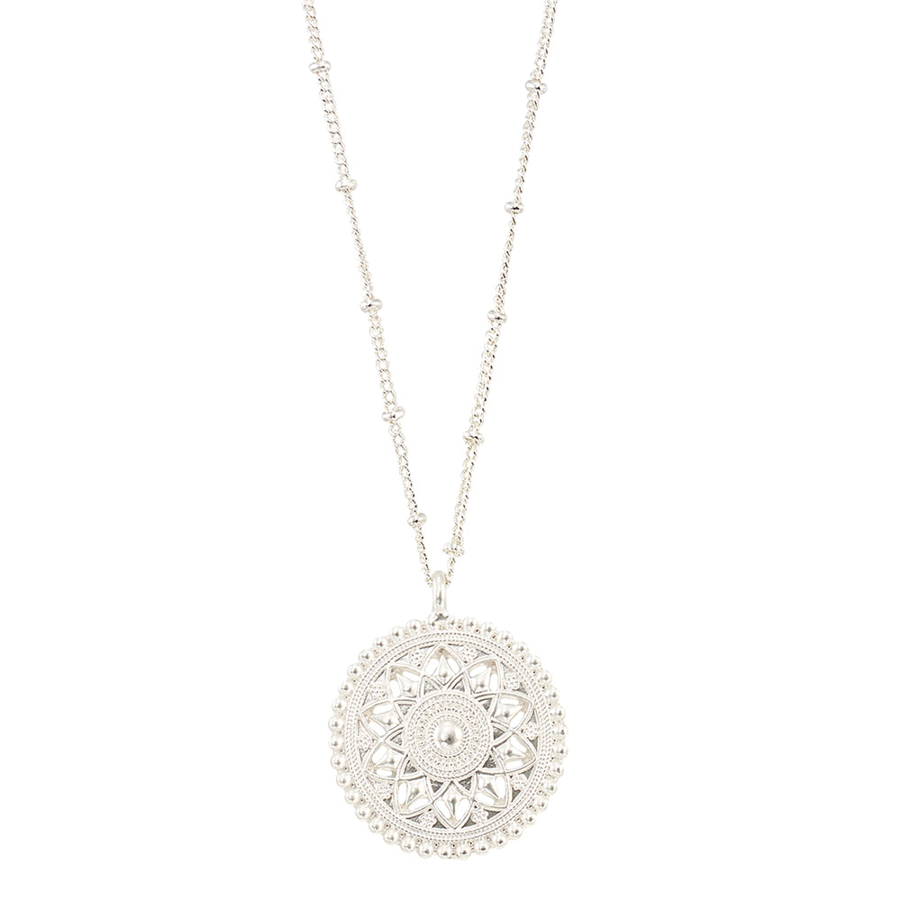 Mandala Pendant 16" Necklace