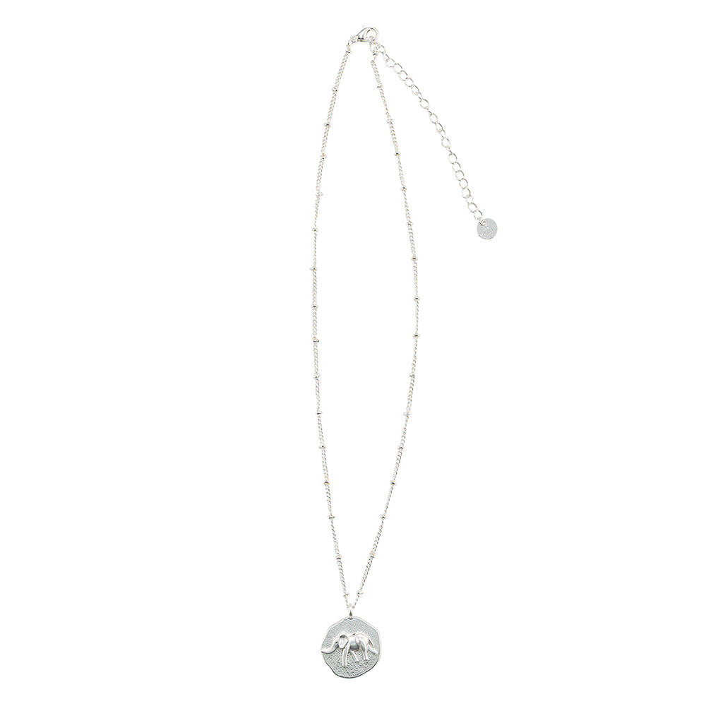 3-D Elephant Pendant 16&quot; Necklace