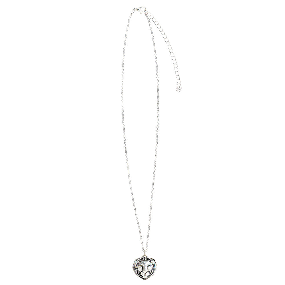 Lion Head Pendant 16&quot; Necklace