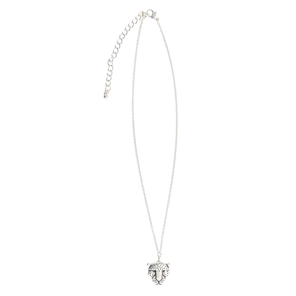 Cheetah Head Pendant 16" Neckalce