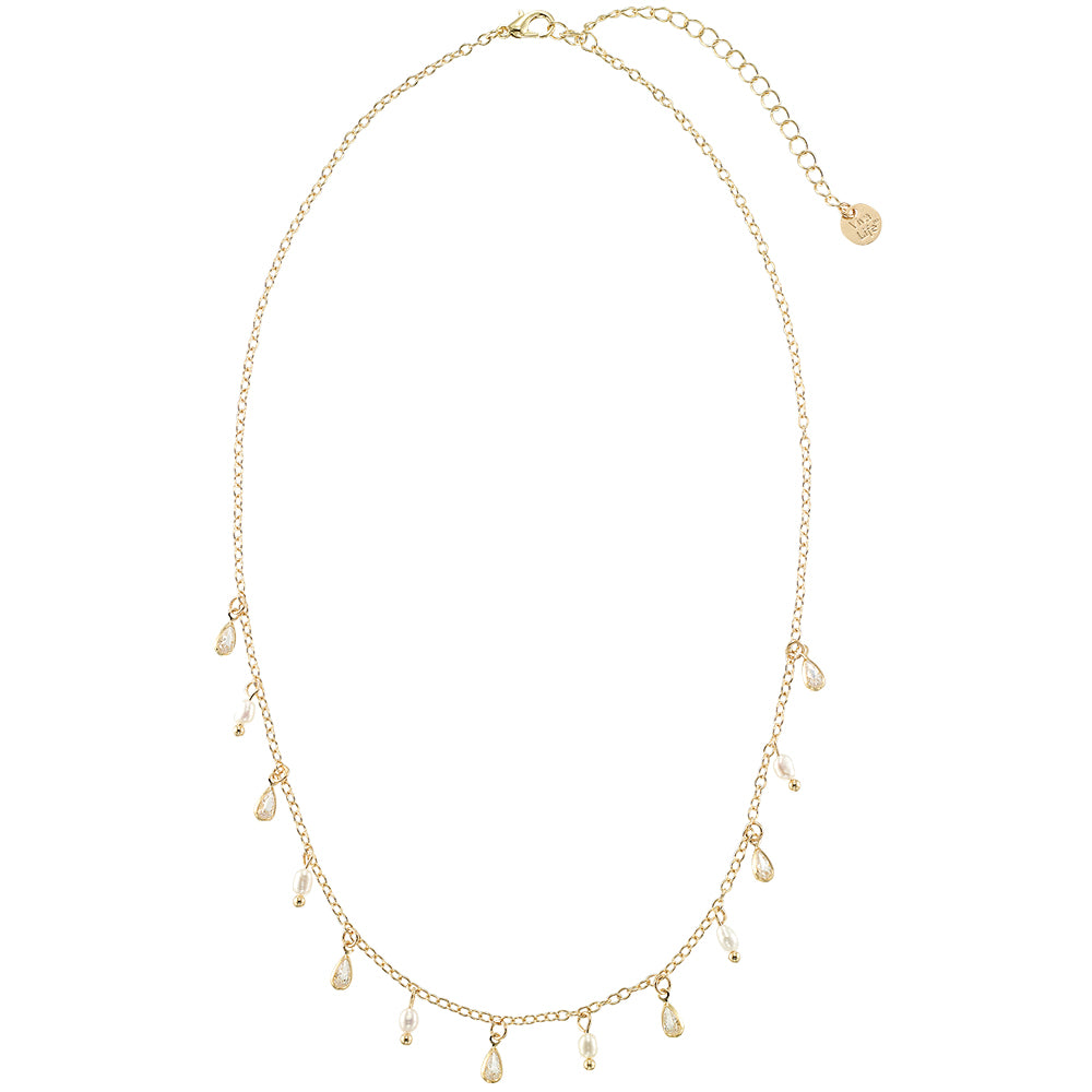 Teardrop Freshwater Pearl 16" Necklace