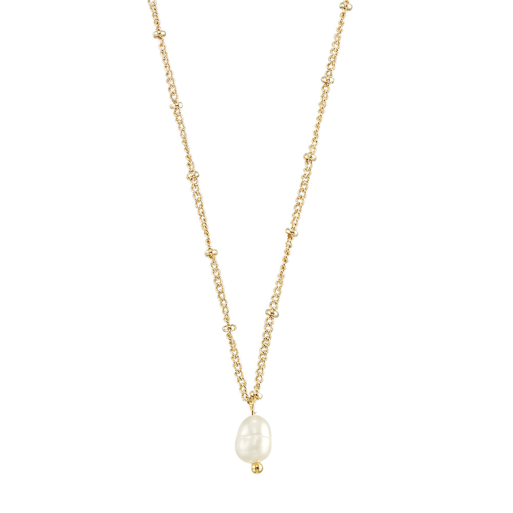 Single Freshwater Pearl 16″ Necklace