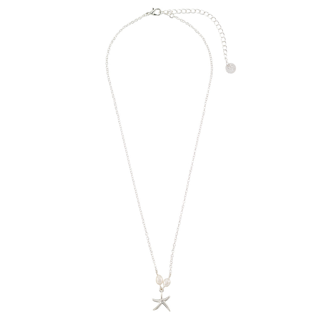 Starfish Pearl Necklace