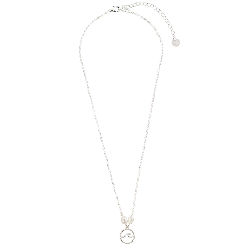 Wave Pearl Necklace