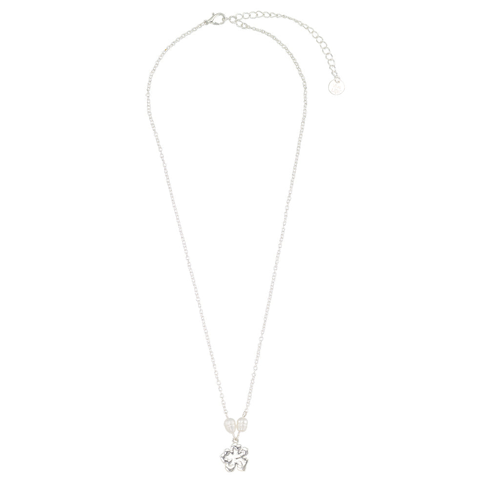 Hibiscus Pearl Necklace