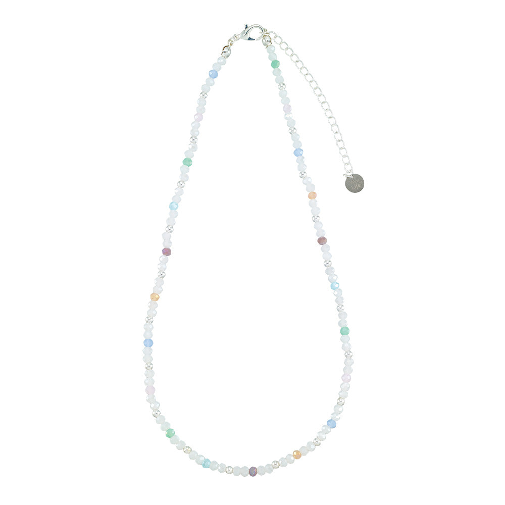 Faceted Crystal 16" Necklace