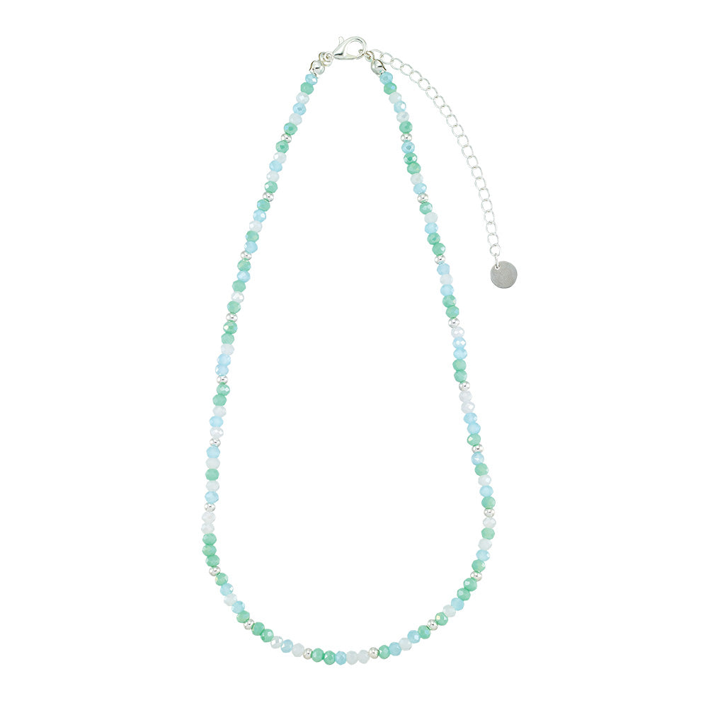 Faceted Crystal 16" Necklace