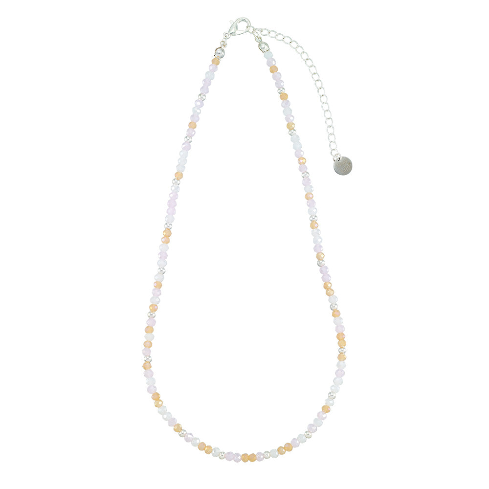 Faceted Crystal 16" Necklace