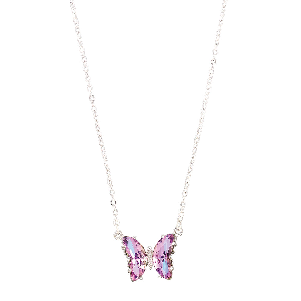 Crystal Butterfly Necklace