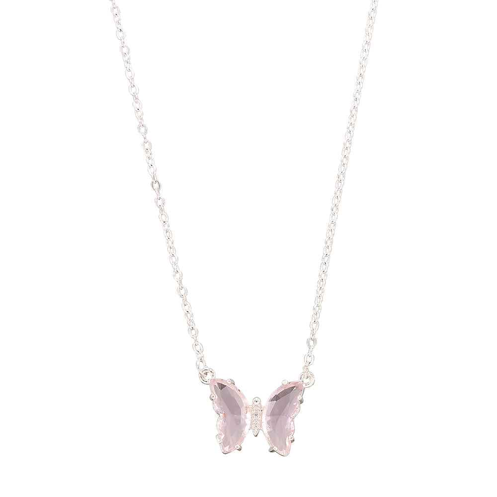 Crystal Butterfly Necklace