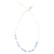 Frosted Bead Station Necklace