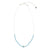 "Give Back" Enamel Turtle Glass Crystal 16" Necklace