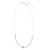 "Give Back" Enamel Turtle Glass Crystal 16" Necklace