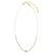 "Give Back" Enamel Turtle Glass Crystal 16" Necklace