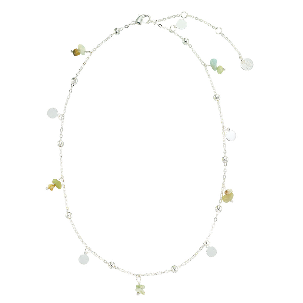 Stone Metal Disc  27&#39;&#39; Belly Chain