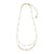Gold Double Stone 16" Necklace