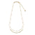 Gold Double Stone 16" Necklace