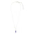 Pearlized Enamel Cross 16" Necklace