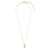 Pearlized Enamel Cross 16" Necklace