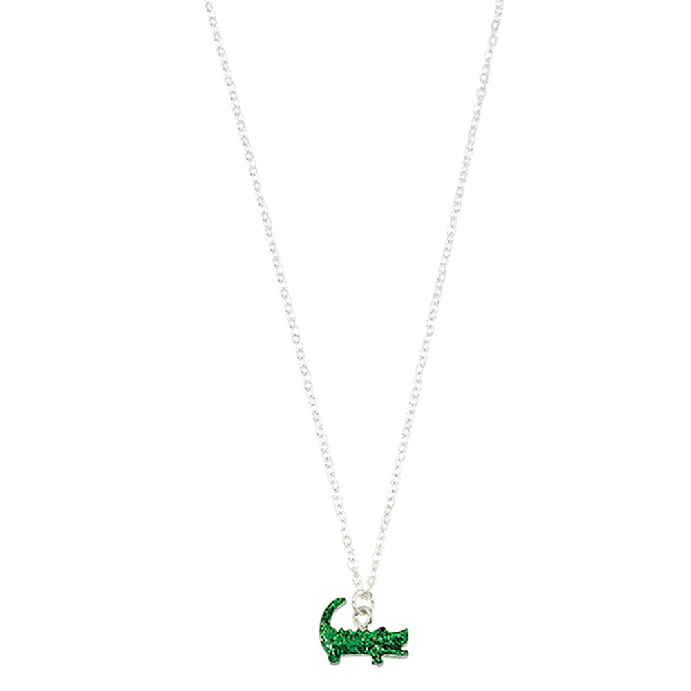 Glitter Alligator 16" Necklace