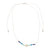 Star and Seed Bead Wax Cord Necklace