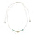 Star and Seed Bead Wax Cord Necklace
