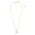 Pastel Seedbead Elephant Charm 15" Necklace