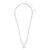 Pastel Seedbead Elephant Charm 15" Necklace