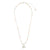 Pastel Seedbead Elephant Charm 15" Necklace