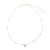 Pave Crystal Butterfly Seedbead 16" Necklace