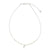 Crystal Moon Seedbead Mother of Pearl 15" Necklace