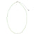 Triple Pearl/Metallic Colored Seedbead and Crystal 16" Necklace