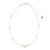 Mother of Pearl Butterfly Frosted Bead 15" Necklace