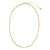 Triple Pearl with Silver & Gold Seedbead Necklace