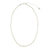 Triple Pearl with Silver & Gold Seedbead Necklace
