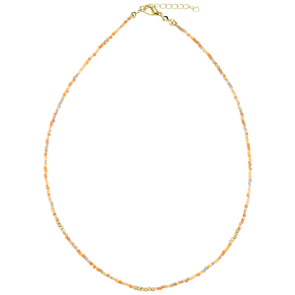 Colorful Japanese Seedbead Anklet