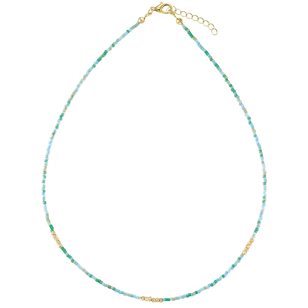 Colorful Japanese Seedbead Anklet