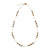 White Clam and Coco 16" Necklace